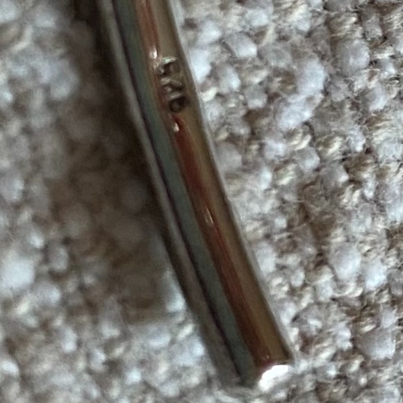 Sterling & Tiger’s Eye Vintage / Modern-Style Cuff Bracelet - Picture 4 of 6